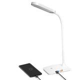 TW Lighting IVY20-40BK Ivy LED Desk Lamp with USB Port for Home Office - Super Bright Small Desk Lamp, a Perfect LED Desk Light 