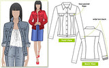 Style Arc Sewing Pattern Stacie Jean Jacket (Sizes 0416)