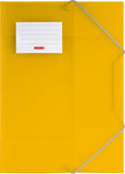 Brunnen Fact Document Folder A4108 G/M Yellow Translucent Film