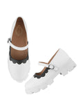 Shoetopia Round Toe White Mary Janes Bellies For Women & Girls /Eu37,White,4,B0DK7CCDQF