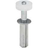 National Hardware N344911 V391GR Folding Door Top Guide Roller in Zinc plated