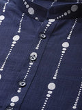 See Designs Men'S Cotton Regular Fit Kurta (15049822_Navy Blue_L)