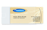 3L Business Card Pockets Polypropylene Side Opening no Flap 60x95mm Ref 10106 [Pack of 10]