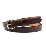 Flyer Leather Belt For Women/Girls Formal/Casual (Colour Brown) Buckle Adjustable Size Genuine Leather (Br1314)