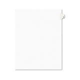 Avery Legal Exhibit Tab Dividers, Tab Title: 2, White, Letter, 25/Pack (11912)
