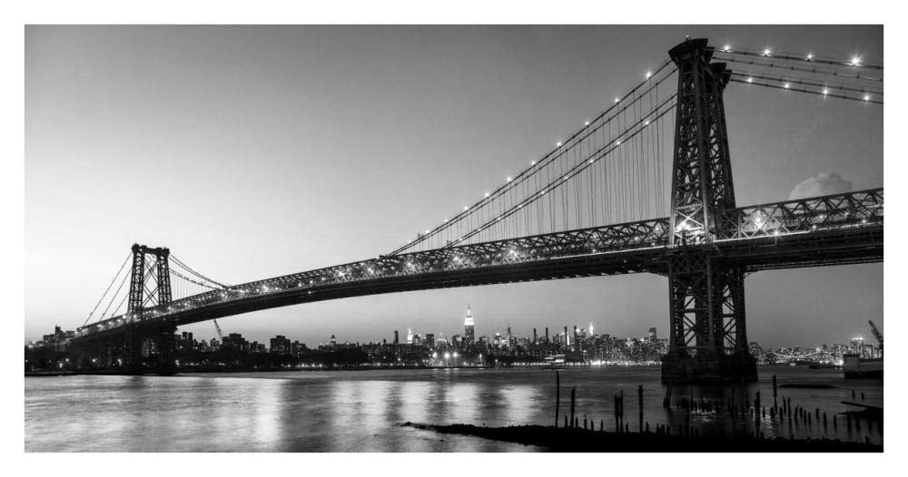 Queensboro Bridge And Manhattan From Brooklyn, Nyc-Paper Art-38,,X20,,