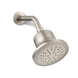 KOHLER K-33631-Y-BN Cinq Single-Function Filtered Shower Head, Round Fixed Showerhead with Filter for Hard Water, 2.5 gpm, Vibra