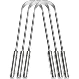 Varneya Reusable Tongue Scraper Set | Pack Of 3 | Copper & Stainless Steel Oral Care Tool