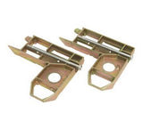 Brixwell 16-116-2 Patio Screen Door Corner Bracket Pair Gray