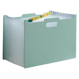 Enakshi A4 File Folder Expanding Accordian File Organizer For Office Light Green|Business & Industrial | Office | Office Supplie