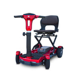 EV Rider TeQno Auto Folding Portable 4Wheel Mobility Scooter with Revolutionary Guidance Laser Beams and Key Fob Suitable for
