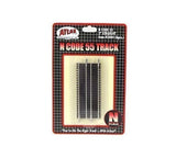 N Code 55 Nickel Silver 3 Straight Track (6) Atlas Trains