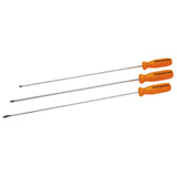 Performance Tool W924 Long Shaft Screwdriver Set, 3Piece