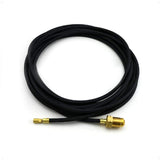 WeldingCity Power Cable Hose 45V03R (Rubber) 12.5ft for Watercooled 250amp TIG Welding Torch 20 and 25series
