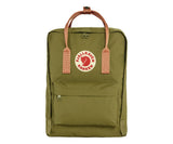 Fjllrven Kanken Unisex Backpacks Size OS, Color: Green/Foliage Green/Peach Sand