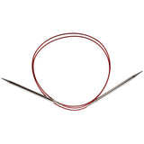 47 (119Cm) Chiaogoo Red Lace (Stainless Steel) Circular Knitting Needles Size Us 0 (2Mm) Ad