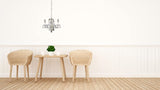 Elegant Lighting Living District Azalea 4-Light Transitional Metal Pendant In Gold