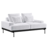 Modway Proximity Love Seats, White