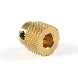 15pcs Extruder Wheel 40 Teeth Gear Brass Extruder Wheel Gear 3D Printer Parts Compatible with CR-10, CR-10S, S4, S5, Ender 3, En
