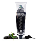 BOONBOO Bamboo Charcoal Toothpaste | 4oz / 120ml | Mint Flavor | Aluminum Tube with Bioplastic Cap | 100% Plastic-Free and Recyc