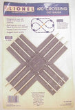 O O27 90 degree Crossover Lionel Trains