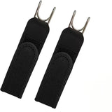 Buckleless Belt Hook Tactical Metal Hook Elastic Belt Unisex BuckleLess Invisible Waist Belts For Work & Edc(Pack Of 2)