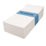 Accuprints Branded Premium Envelope White Cheque Size Envelope | Thickness - 100 Gsm | Size 4.5 By 10 Inch (50)