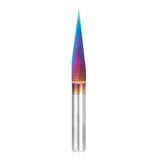 Amana Tool 45611-K-M Solid Carbide Spektra Extreme Tool Life Coated 15 Degree Engraving 0.005 Tip Width x 6mm SHK x 58mm Long Si