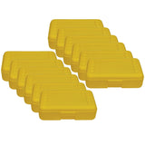 Romanoff Products ROM60203-12 Pencil Box44; Yellow - 12 Each