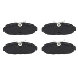 ECCPP D1082-7987 4pcs Rear Semi Metallic Disc Brake Pad Set Fit For Ford For Mustang 2005-2011