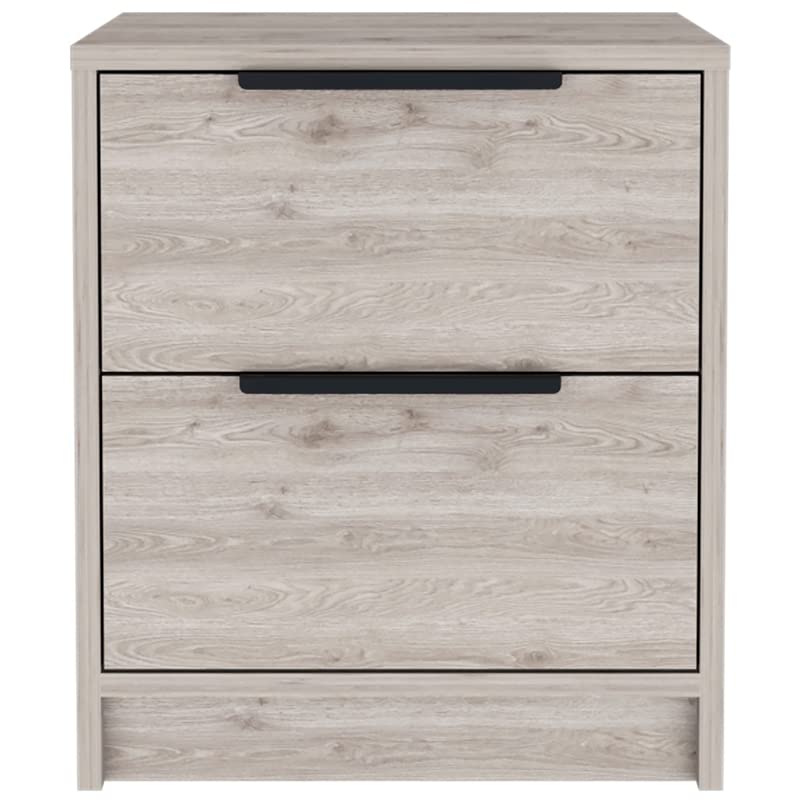 Kaia Nightstand -Bedroom -Light Gray