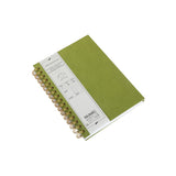Numic Stria Wiro Collection| Olive Colour Hardbound Cover | A5 Size Notebook | 160 Pages 100 Gsm Ruled Lines | Wiro Book