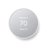 Google Nest Thermostat Smart Thermostat for Home Programmable Wifi Thermostat Snow