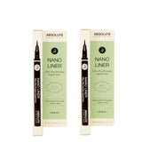 (Pack Of 2) Absolute New York Liquid Liner Nano With Eyebrow Shaver