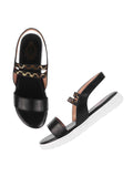 Shoetopia Women'S Snd-2266 Sandal-5 Kids Uk (Snd-2266-Black)-Eu38,Black,5,B0D2TXVX83