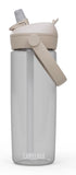 CamelBak Thrive Flip Straw Tritan Renew Water Bottle Clear, 20oz