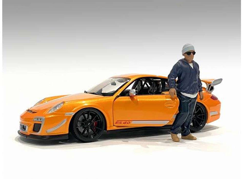 American Diorama Car Meet 1' Figurine Iv For 1/18 Scale Models
