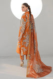 Gosriki Women'S Rayon Viscose Printed Straight Kurta With Pant & Dupatta (Zena Orange-Gs_Xl_Orange_X-Large),Orange,,B0DWFJ16X6