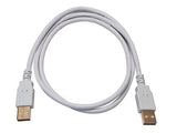 Usb 2 A M To A M 28/24Awg Cable 3Ft