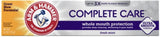 Arm & Hammer Complete Care Stain Defense Fluoride Anticavity Toothpaste, 6 oz (Pack of 6) (Packaging May Vary) (Packaging May Va