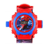 Selloria Premium Brand Kid'S Digital 24 Images Spiider-Man Projector Watch Spiider-Man Projector Watch For Kids, Diwali Gift, Bi