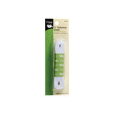 Dritz 9347W Buttonhole Woven Elastic, White, 5/8Inch by 1Yard