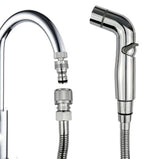 G-Sunny Quick-Connect Sink Faucet Sprayer Kit, Sink Hose Sprayer Accessories, Detachable Metal Adapter With Hand Shower,Hair Was
