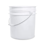 ePackageSupply White 5-Gallon Bucket with Lid | Made in USA | Food Grade | Heavy-Duty Extra Durable Plastic Bucket | Multi-Use F