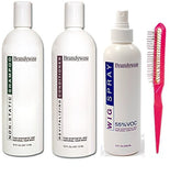 Brandywine Synthetic and Human Hair Care Products (16oz Shamp, Cond and 8oz Wig Spray)