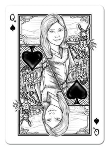 Albino Dragon The White Rabbit Playing Cards