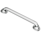 Moen LR8724D2CH Bathroom Safety 24Inch Designer Stainless Steel Grab Bar with Concealed Screws, Chrome