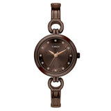 Timex Classics Analog Watch For Women With Brown Round Dial & Brown Brass Bracelet Band Water Resistant Women'S Wrist Watches - 