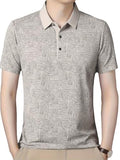 Toplot T Shirt For Men || Men Casual T-Shirt || Regular Fit || Printed Polo (Printed-Polo-5218-Grey-L),Grey,,B0DQL7XCN5