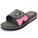 Ortho Joy Fancy Doctor Slipper For Women || Comfortable Ortho Slipper For Women (Grey-Pink),Grey-Pink,9,B0BJ2GLB6D